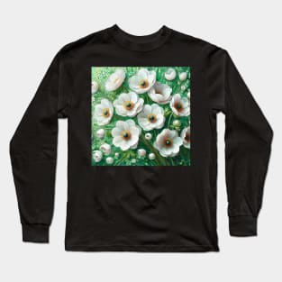 Anemone Flowers Long Sleeve T-Shirt